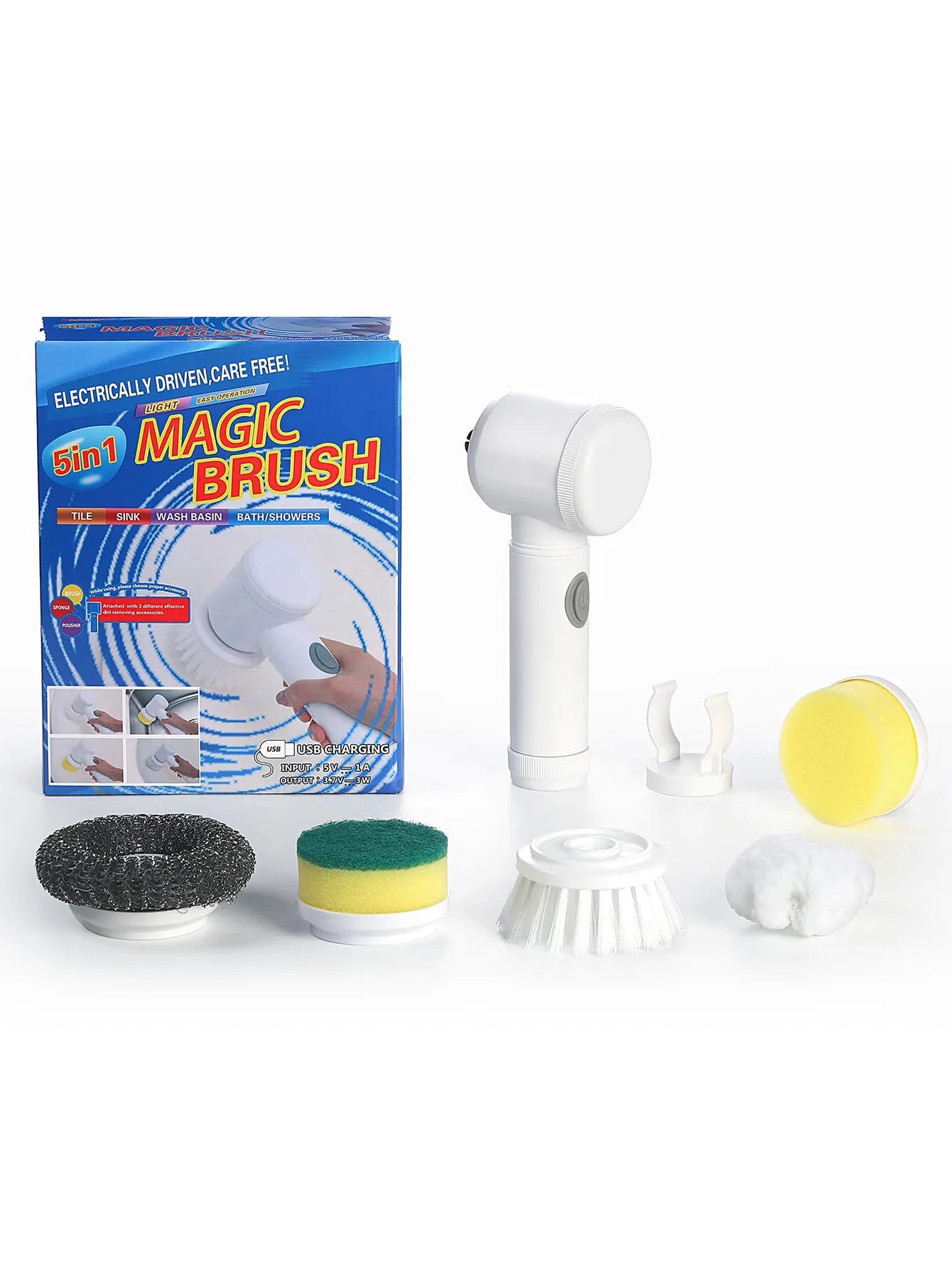 TurboClean Electric Scrubber