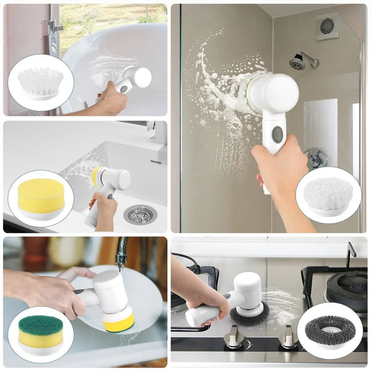 TurboClean Electric Scrubber